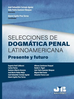 cover image of Selecciones de dogmática penal latinoamericana